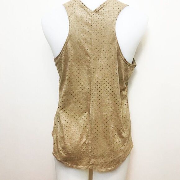 Faux Suede Die Cut Tank Top - Picture 2 of 6